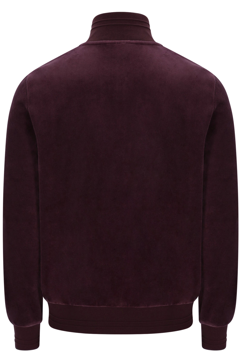Displays the Fudge 'FILA' branded Nero 2 Velour Jacket