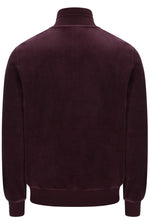 Displays the Fudge 'FILA' branded Nero 2 Velour Jacket
