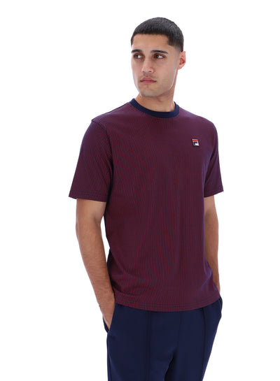 Nilo Printed Pinstripe T-Shirt