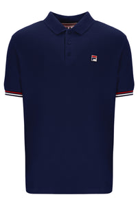 Omari Heritage Stripe Polo