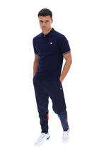 Load image into Gallery viewer, Omari Heritage Stripe Polo
