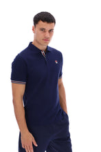 Load image into Gallery viewer, Omari Heritage Stripe Polo
