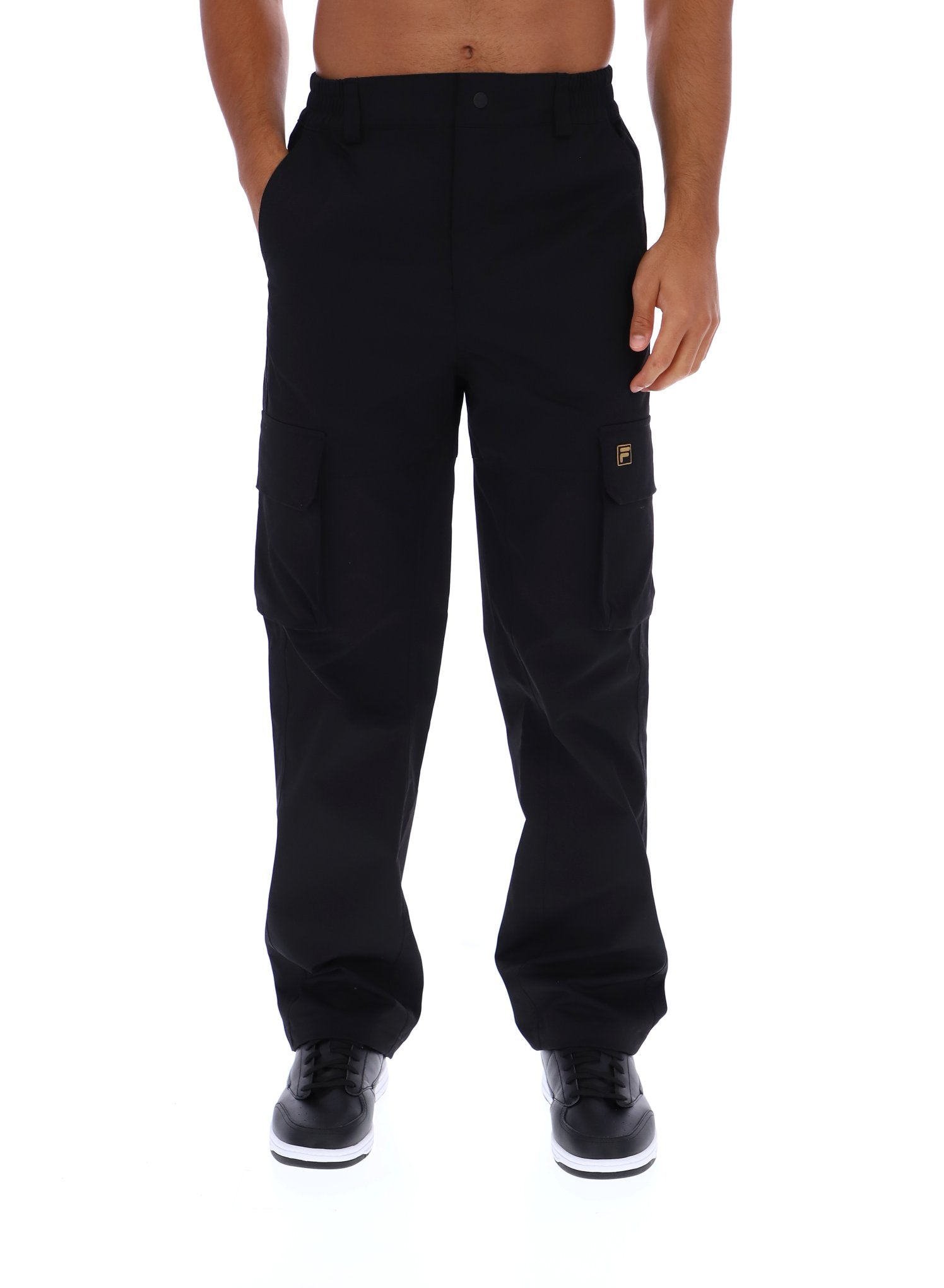 Black Oscar Cargo Pants – Fila UK