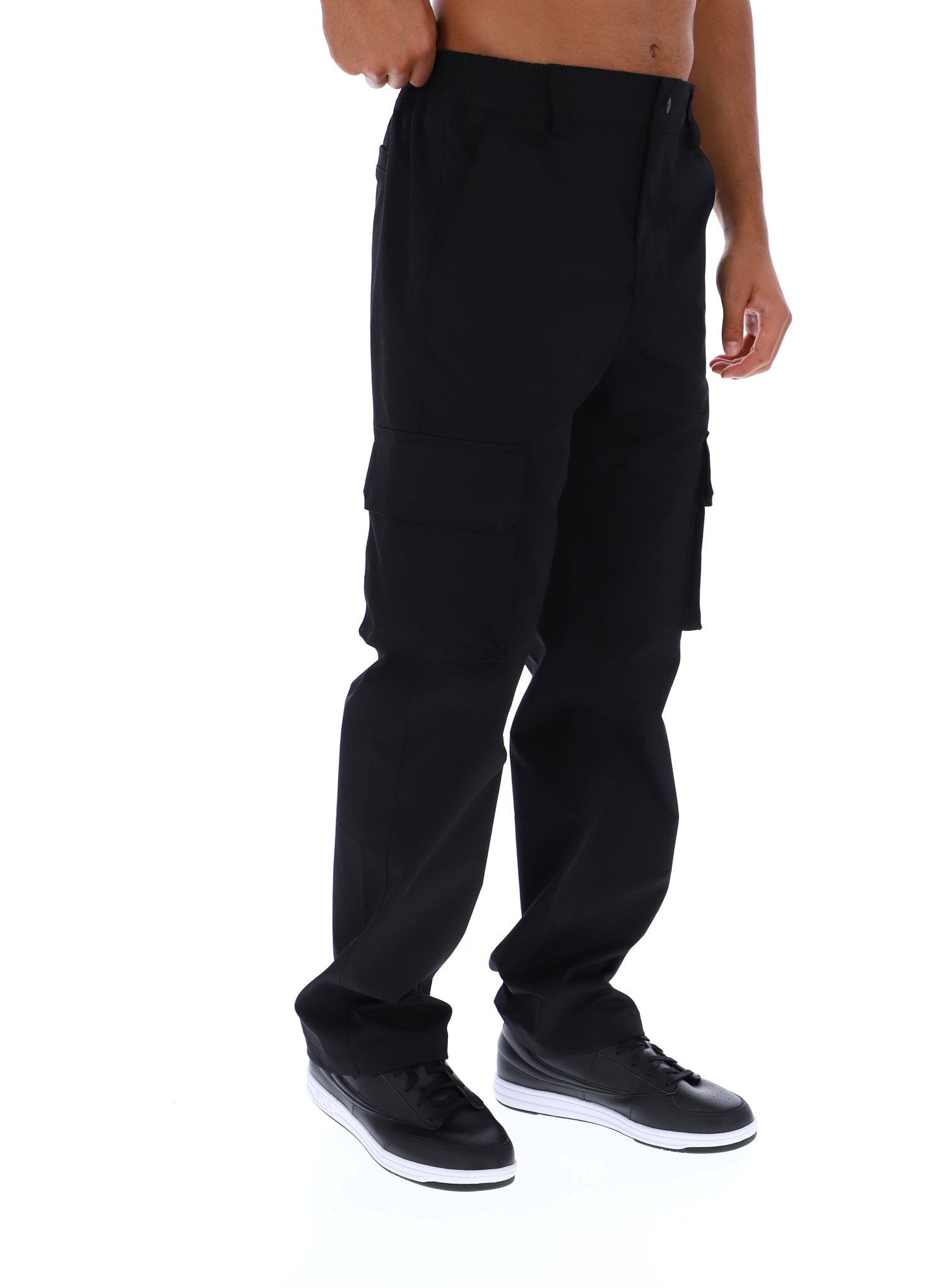 Black Oscar Cargo Pants – Fila UK