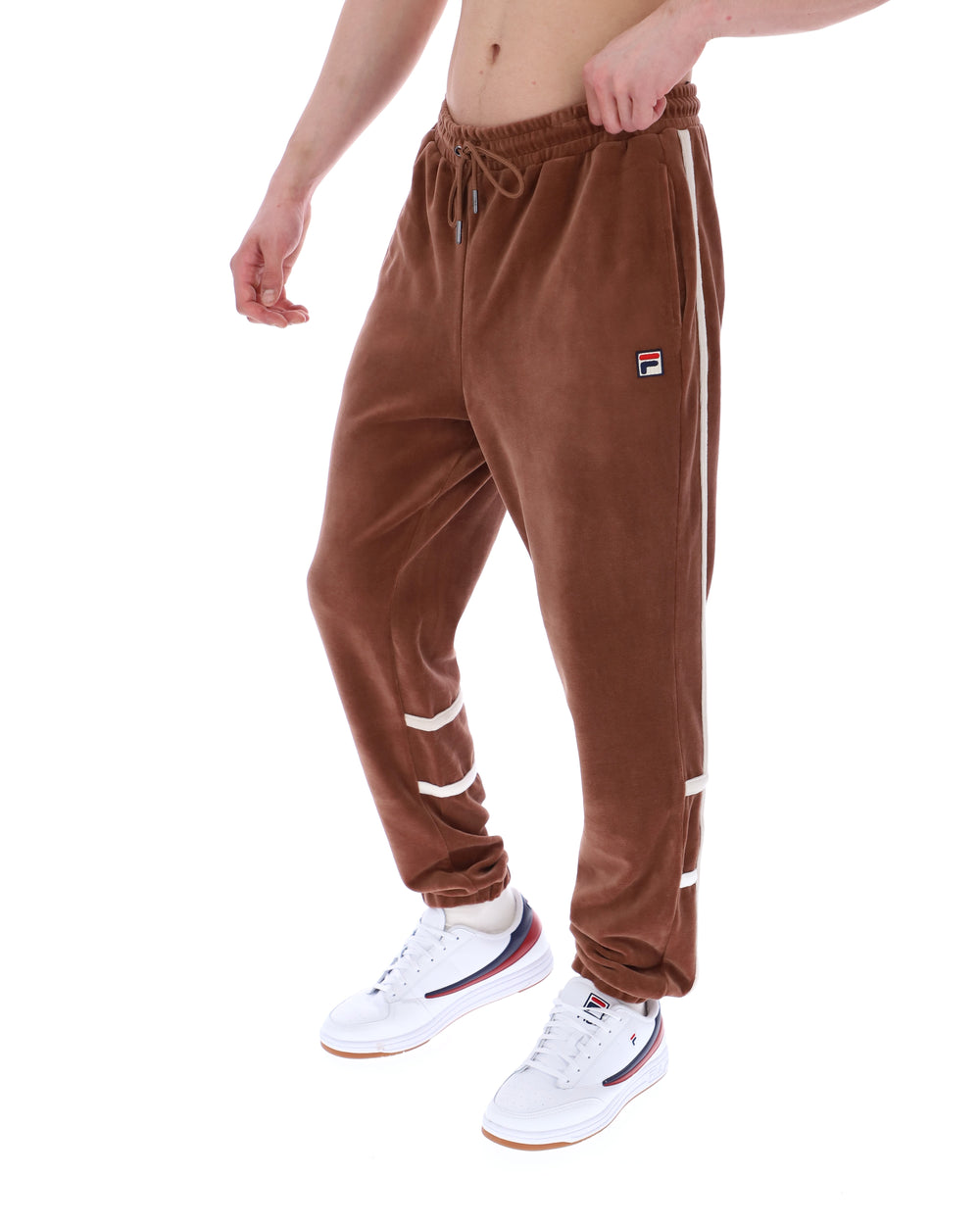 Cappuccino Otello Contrast Panel Track Pants