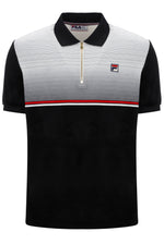 Paco Zip Up Velour Polo
