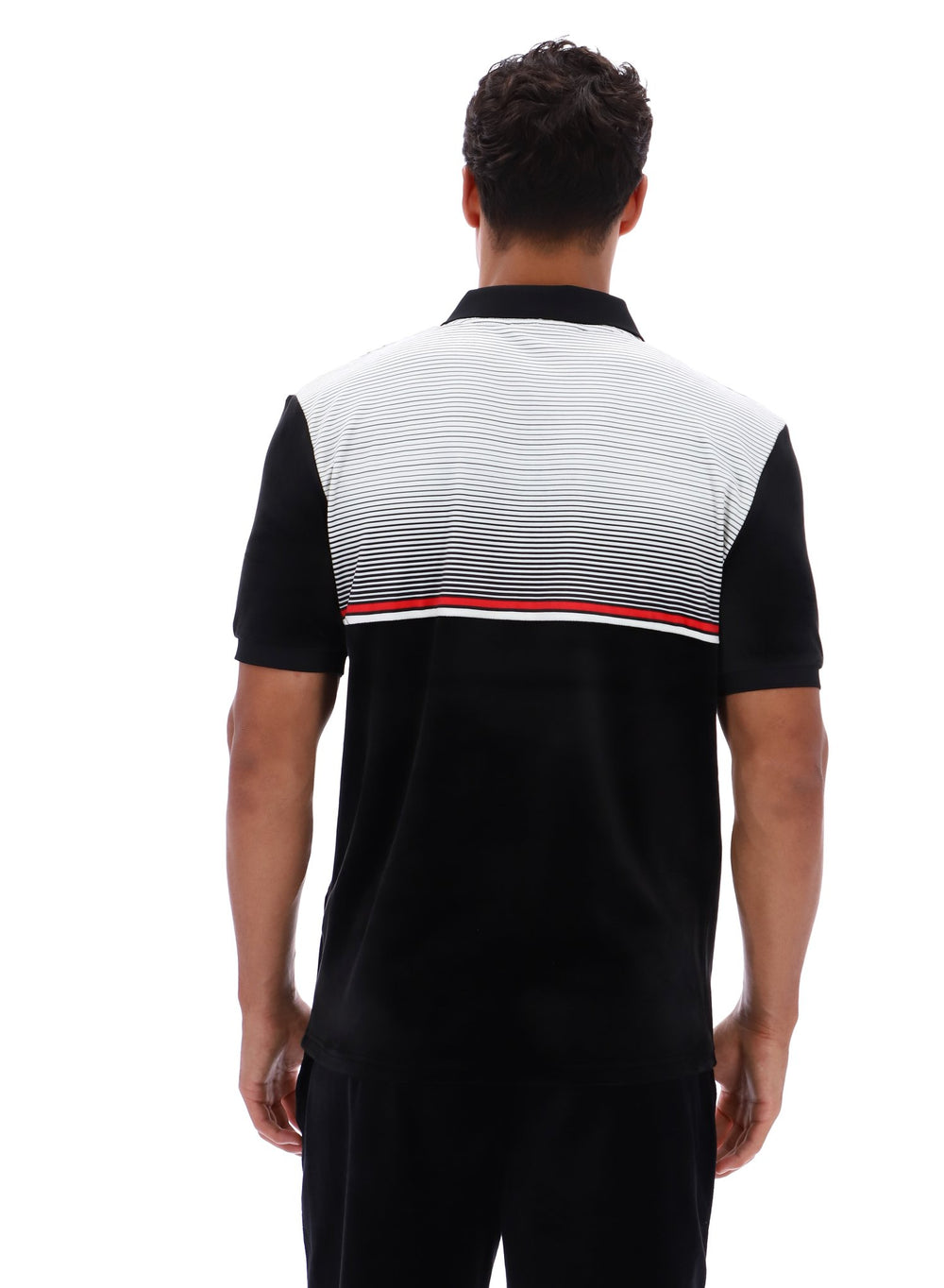 Paco Zip Up Velour Polo