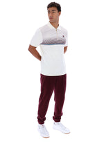 Paco Zip Up Velour Polo