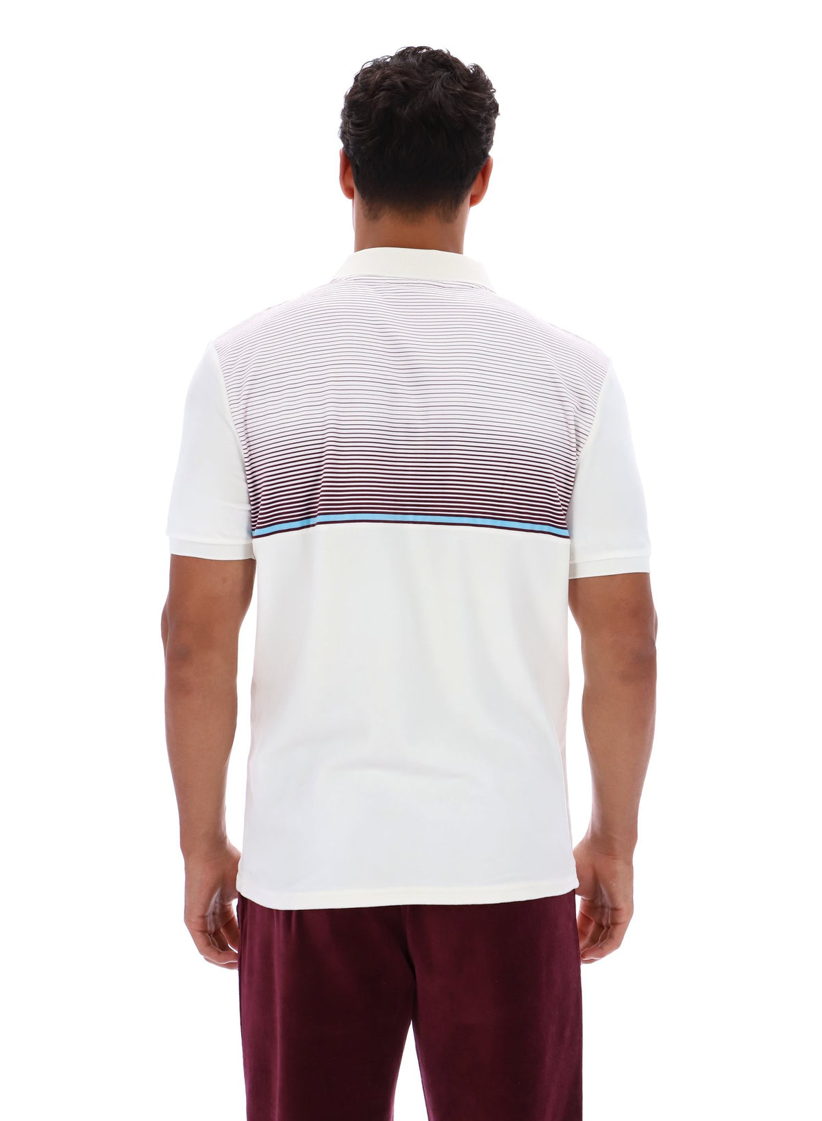 Gardenia Paco Zip Up Velour Polo