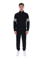 Black Patrice Cut And Sew Jacket