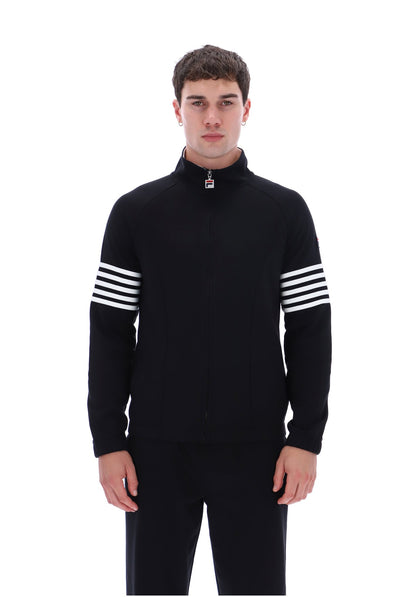 Black Patrice Cut And Sew Jacket