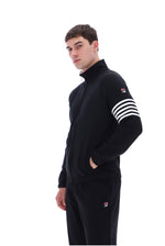 Black Patrice Cut And Sew Jacket