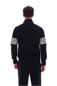 Black Patrice Cut And Sew Jacket