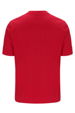 Fila Red Pepe Tee with Flock Logo