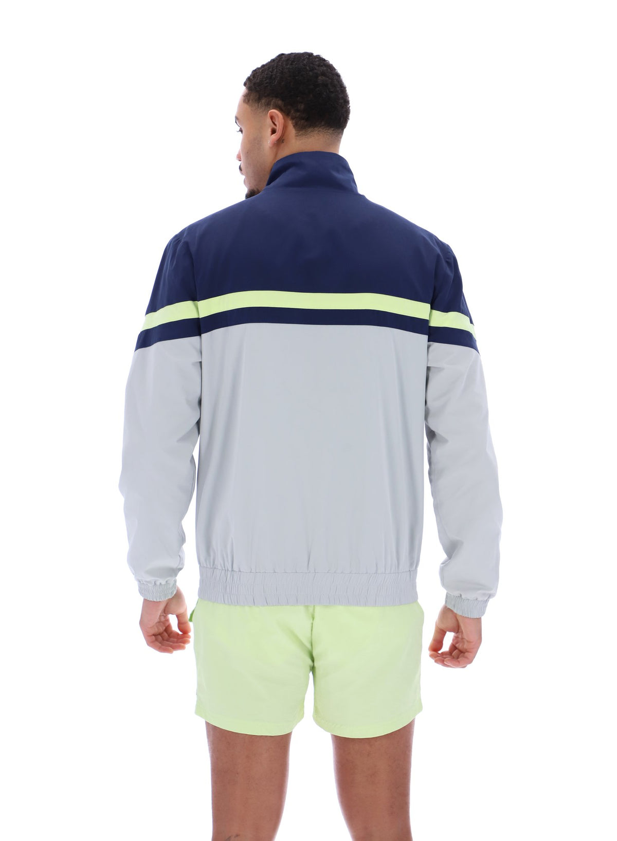 Fila Navy Phillip Cut And Sew Track Top