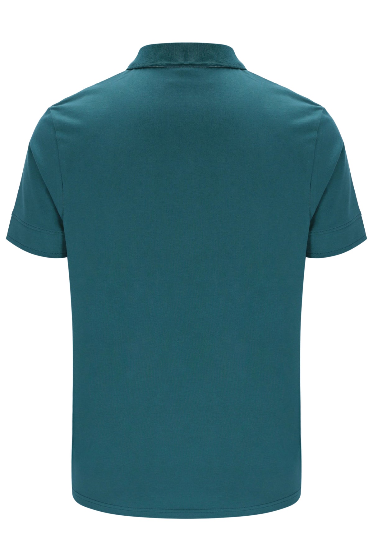 Displays the Mediterranea 'FILA' branded Pierro Zip Up Polo