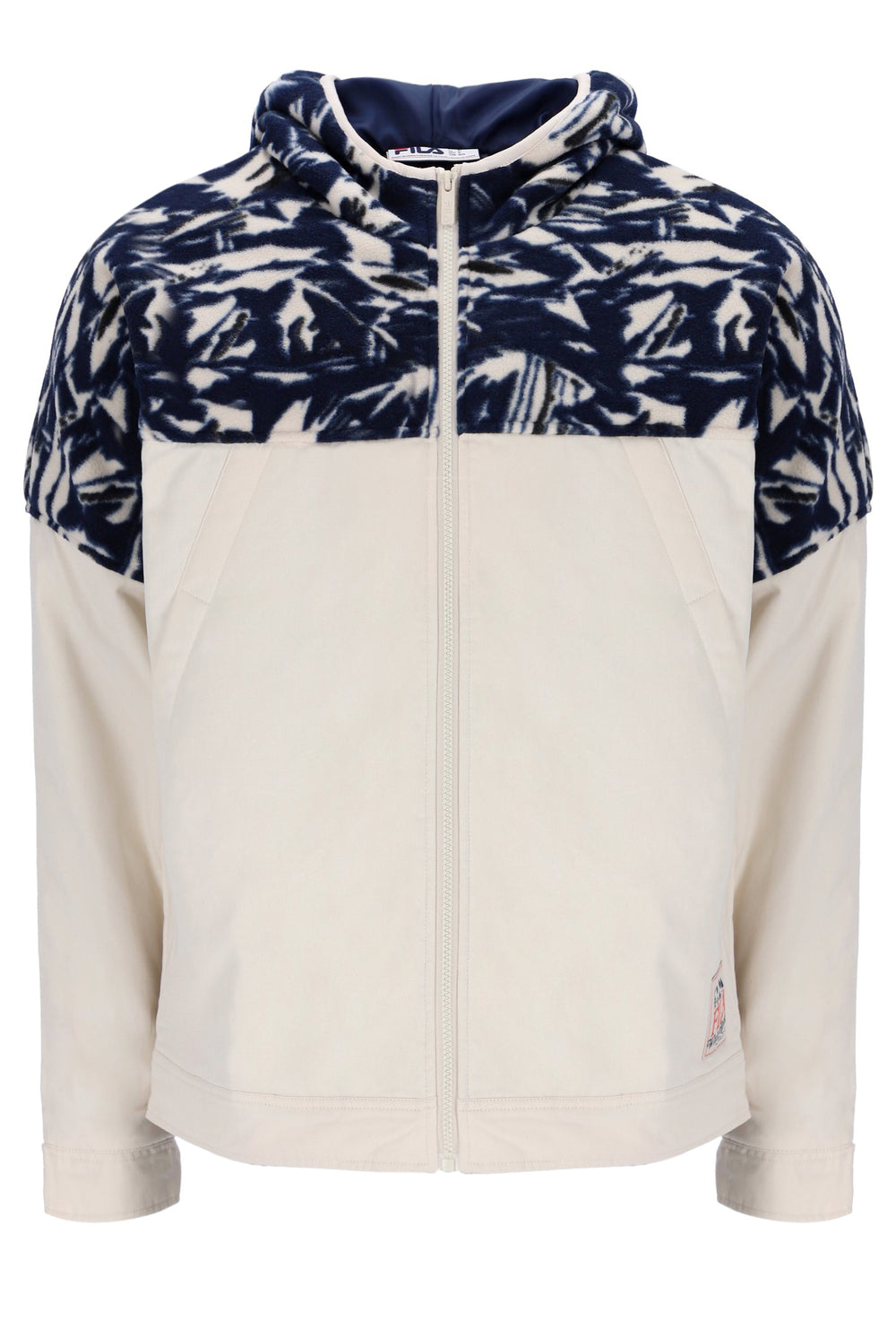 Qway Fabric Mix Fleece Jacket