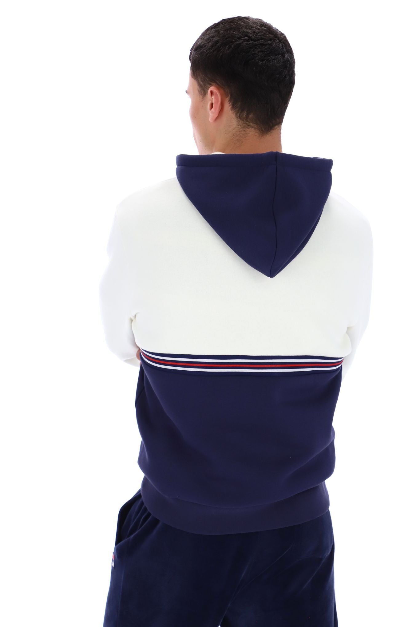 Fila colour block clearance hoodie