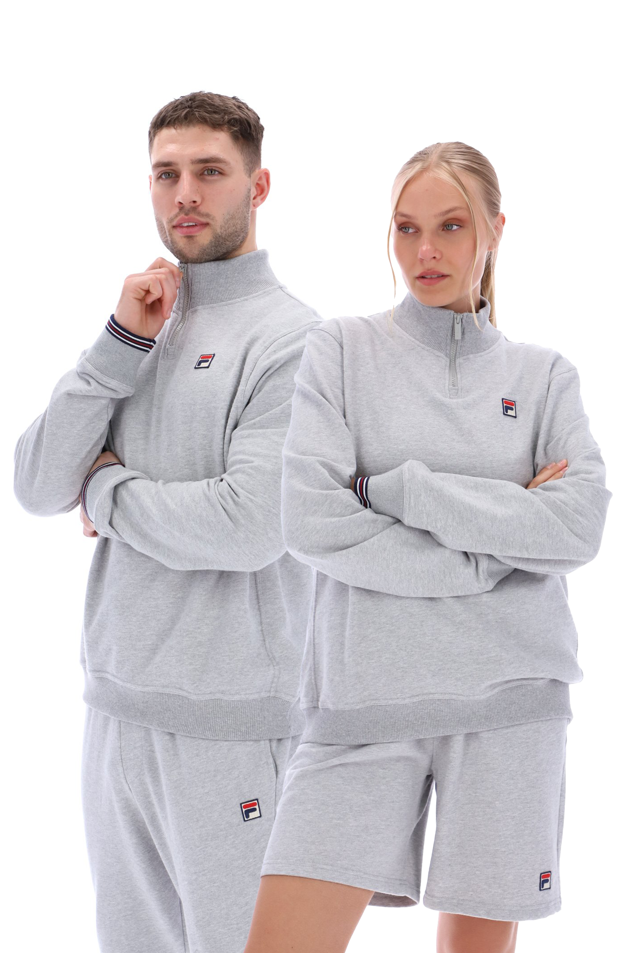 Unisex 1 4 Zip Sweatshirt Fila UK