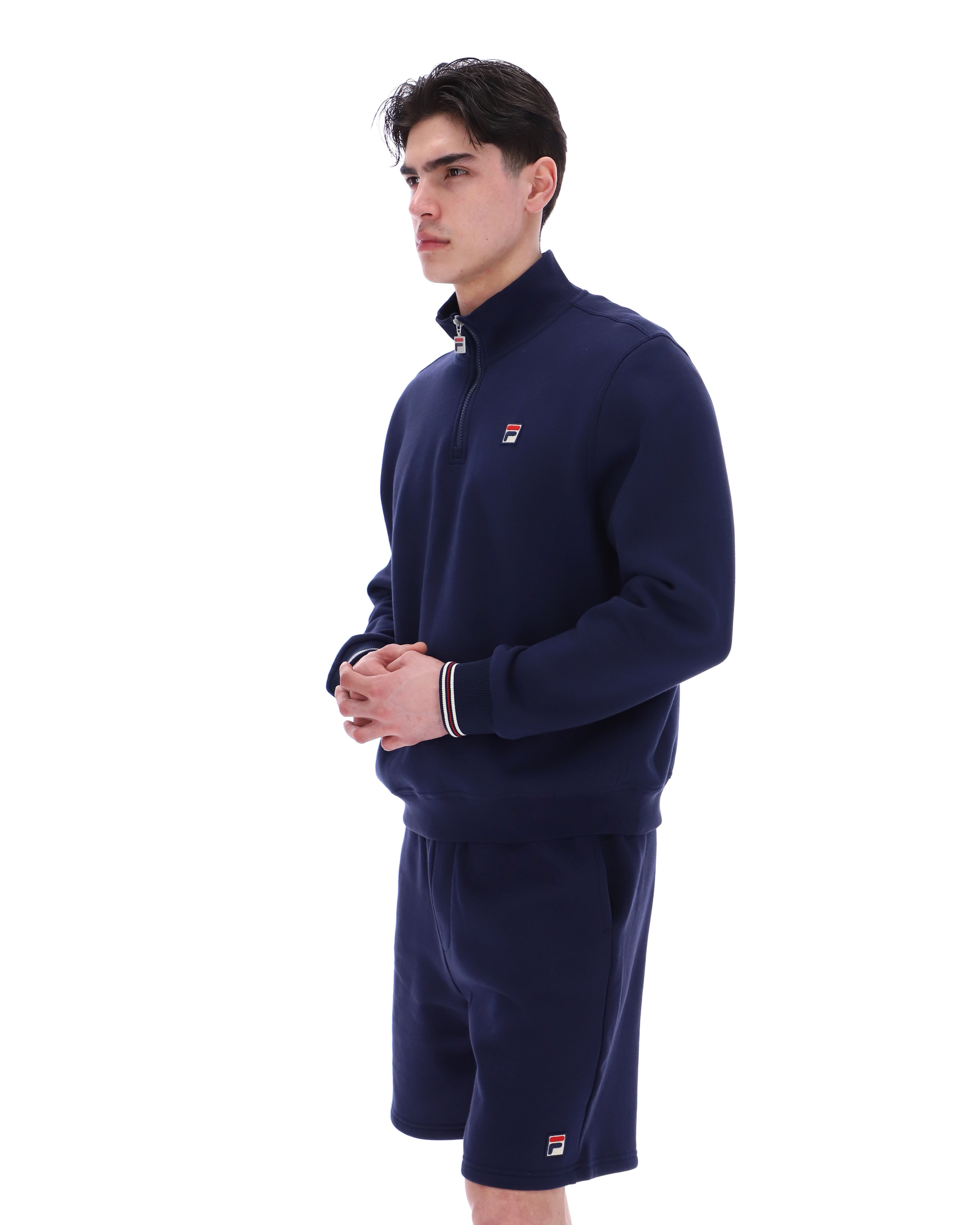 Fila Navy Ramy F-Box 1/4 Zip Up Jumper – Fila UK