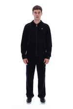 Black Roman Corduroy Over Shirt