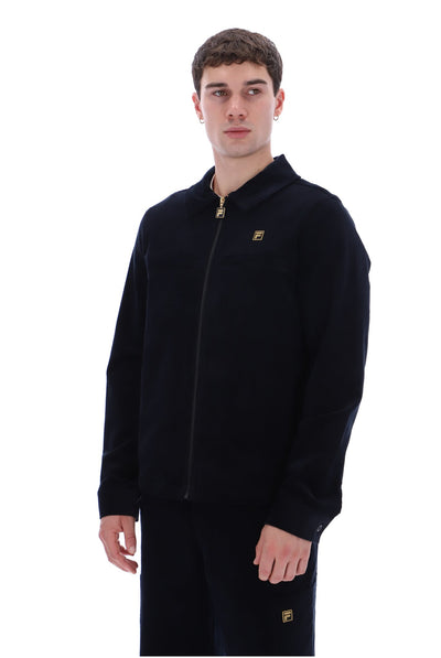 Black Roman Corduroy Over Shirt