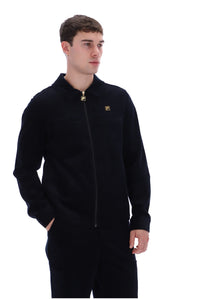 Black Roman Corduroy Over Shirt