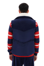 Load image into Gallery viewer, Rossy Corduroy Mix Puffer Gilet
