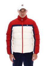Load image into Gallery viewer, Rowan Corduroy Mix Colour Block Puffer Jacket
