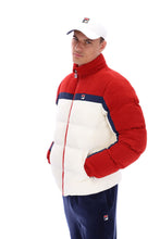 Load image into Gallery viewer, Rowan Corduroy Mix Colour Block Puffer Jacket
