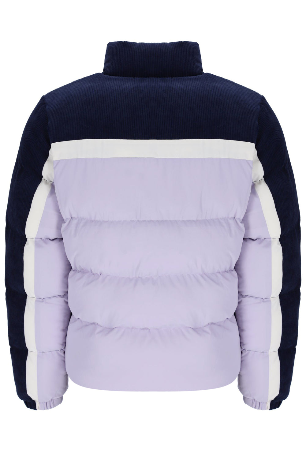 Rowan Corduroy Mix Colour Block Puffer Jacket
