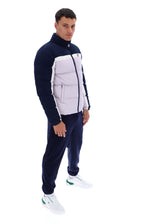 Rowan Corduroy Mix Colour Block Puffer Jacket