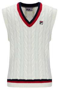 Gardenia Rufus Archive Cable Knit Vest