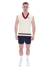 Gardenia Rufus Archive Cable Knit Vest