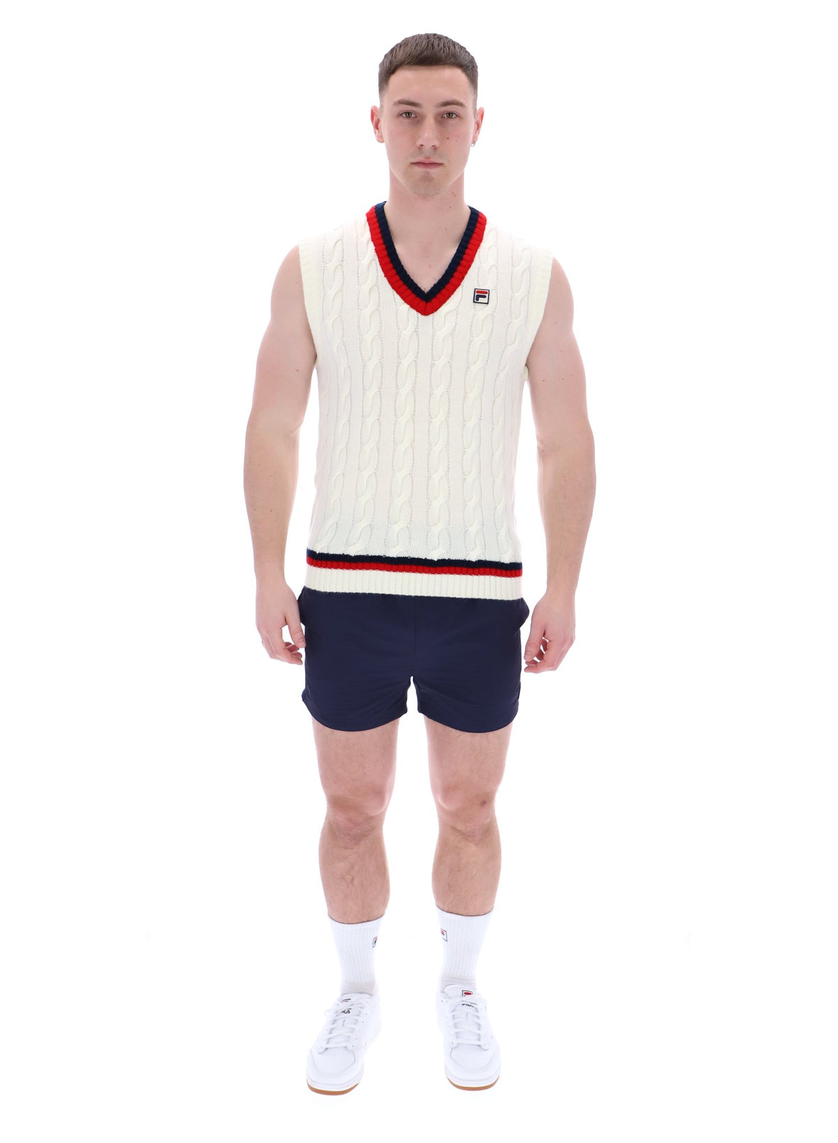 Gardenia Rufus Archive Cable Knit Vest