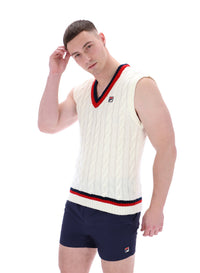 Gardenia Rufus Archive Cable Knit Vest