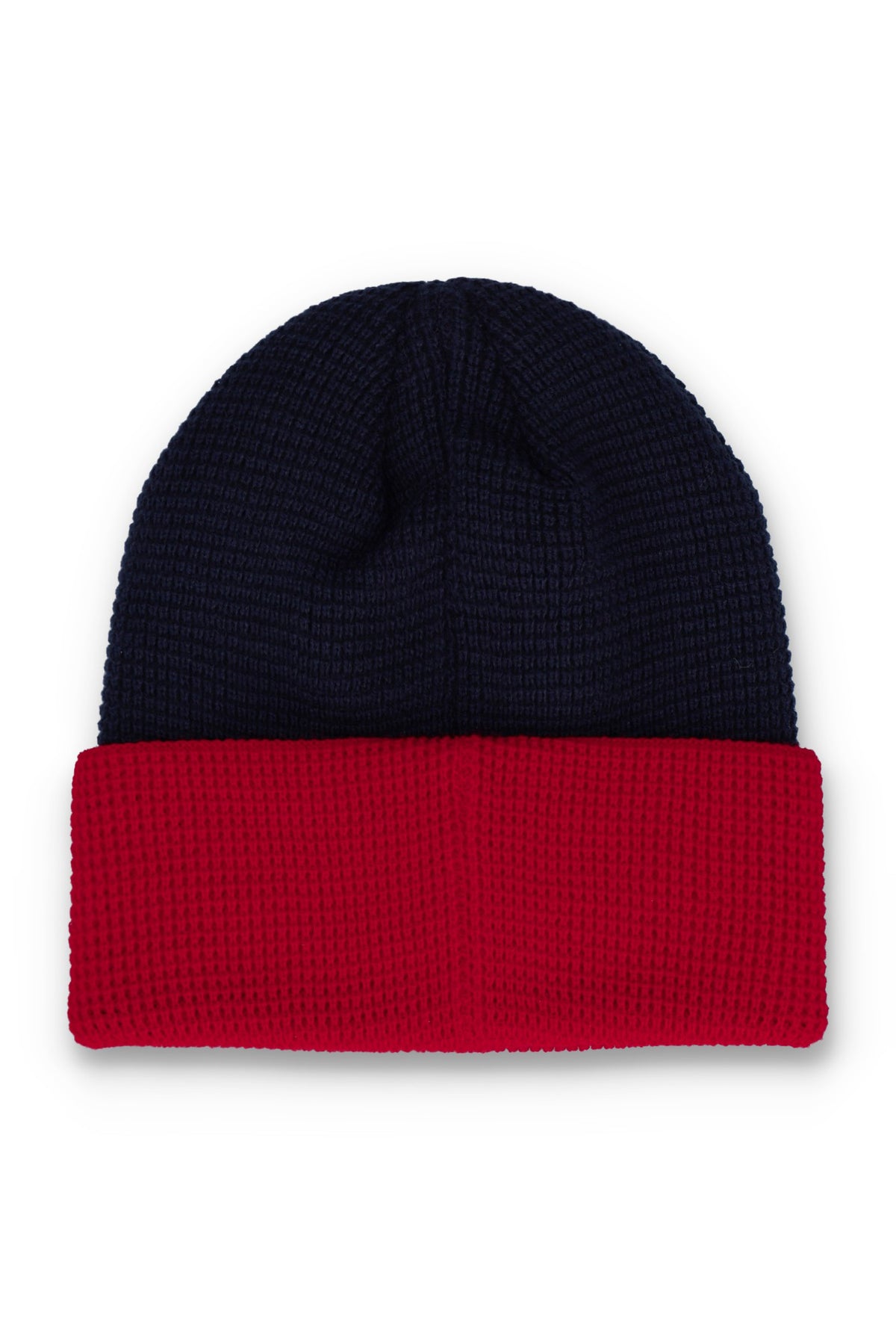 Fila Navy Rune Colourblock Turn-Up Beanie