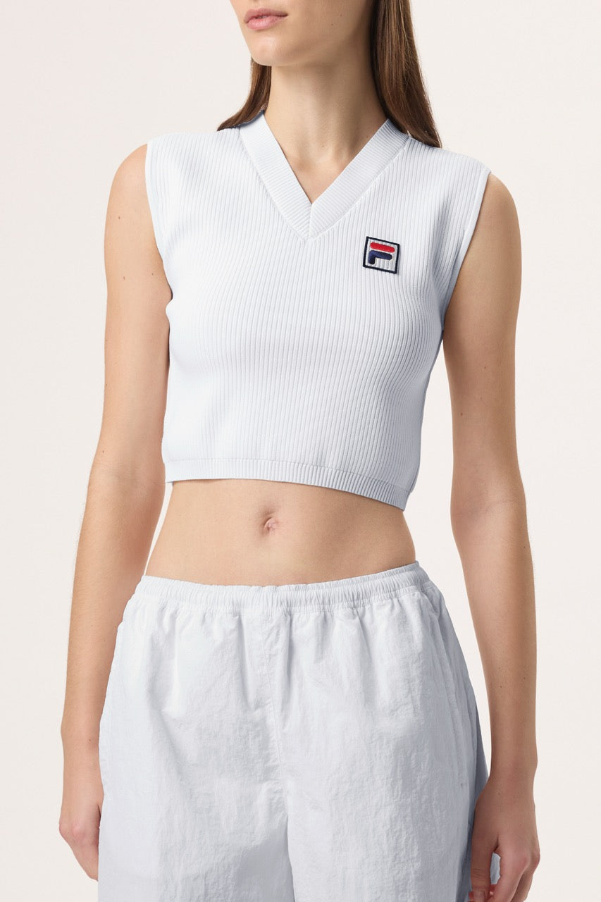 Fila White Baby Tank