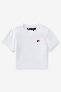 Fila White Baby Tee