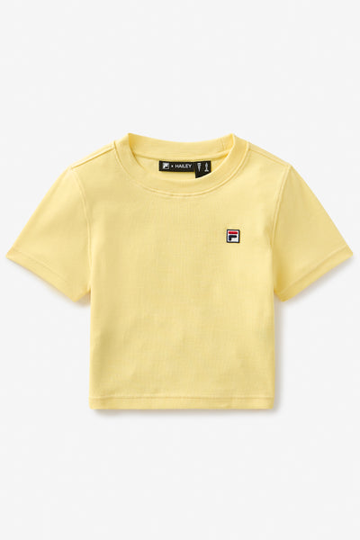 Hailey x FILA Baby Tee