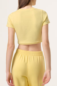 Fila Yellow Baby Tee