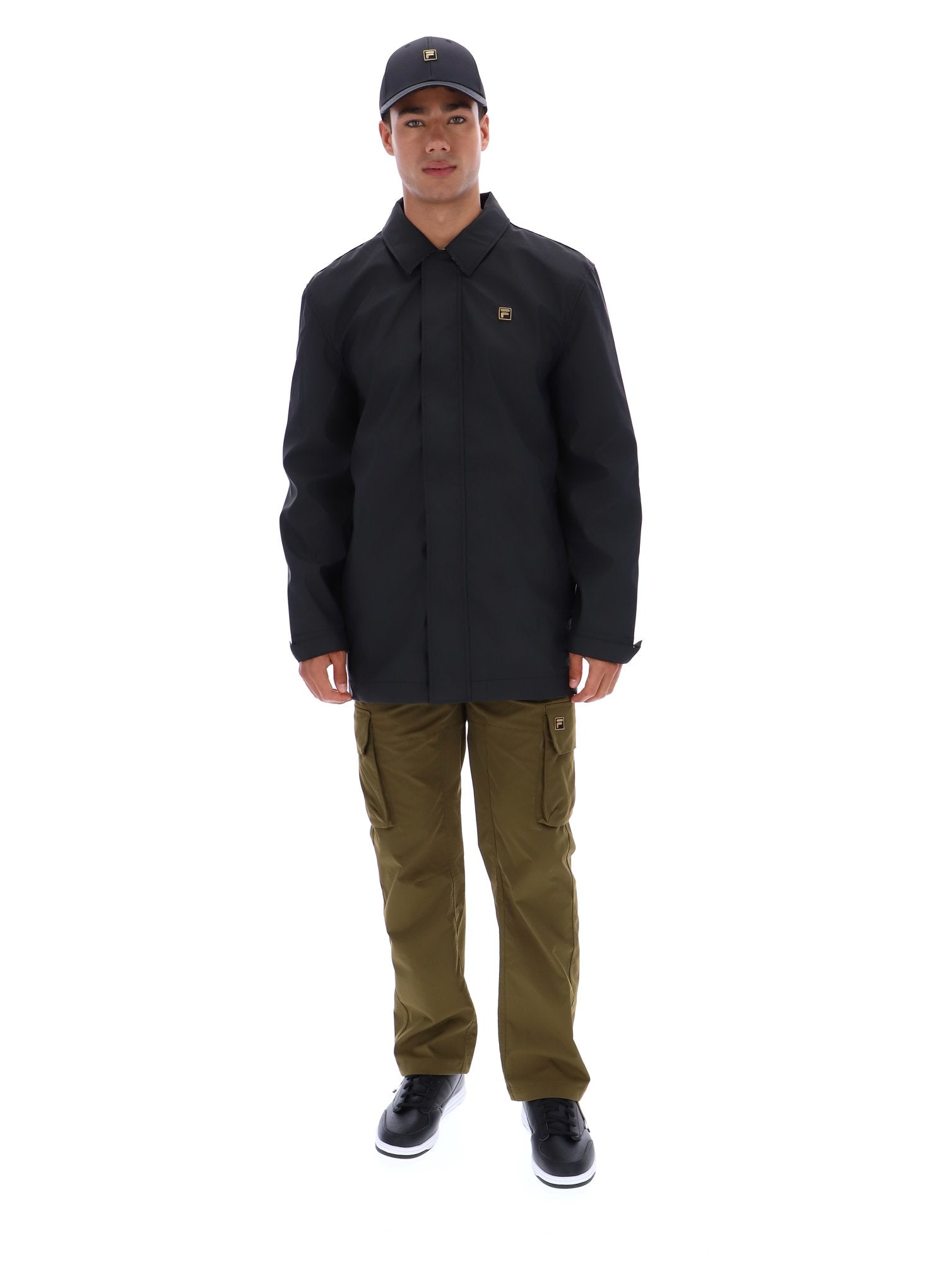 Black Sammy Full Zip Mac – Fila UK