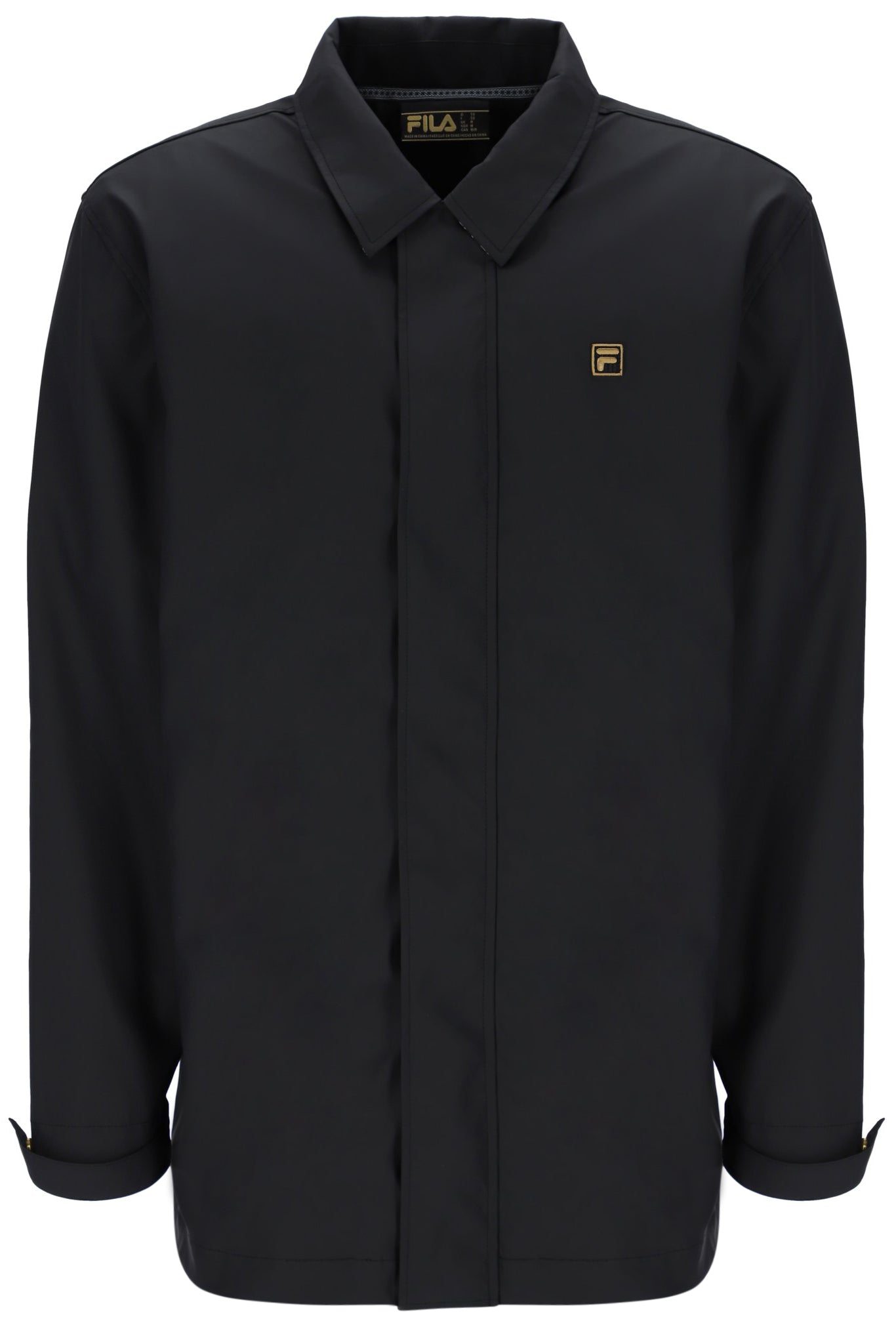 Black Sammy Full Zip Mac – Fila UK