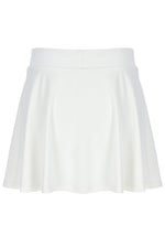 White skirt on a white background