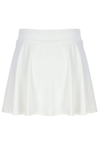 White skirt on a white background