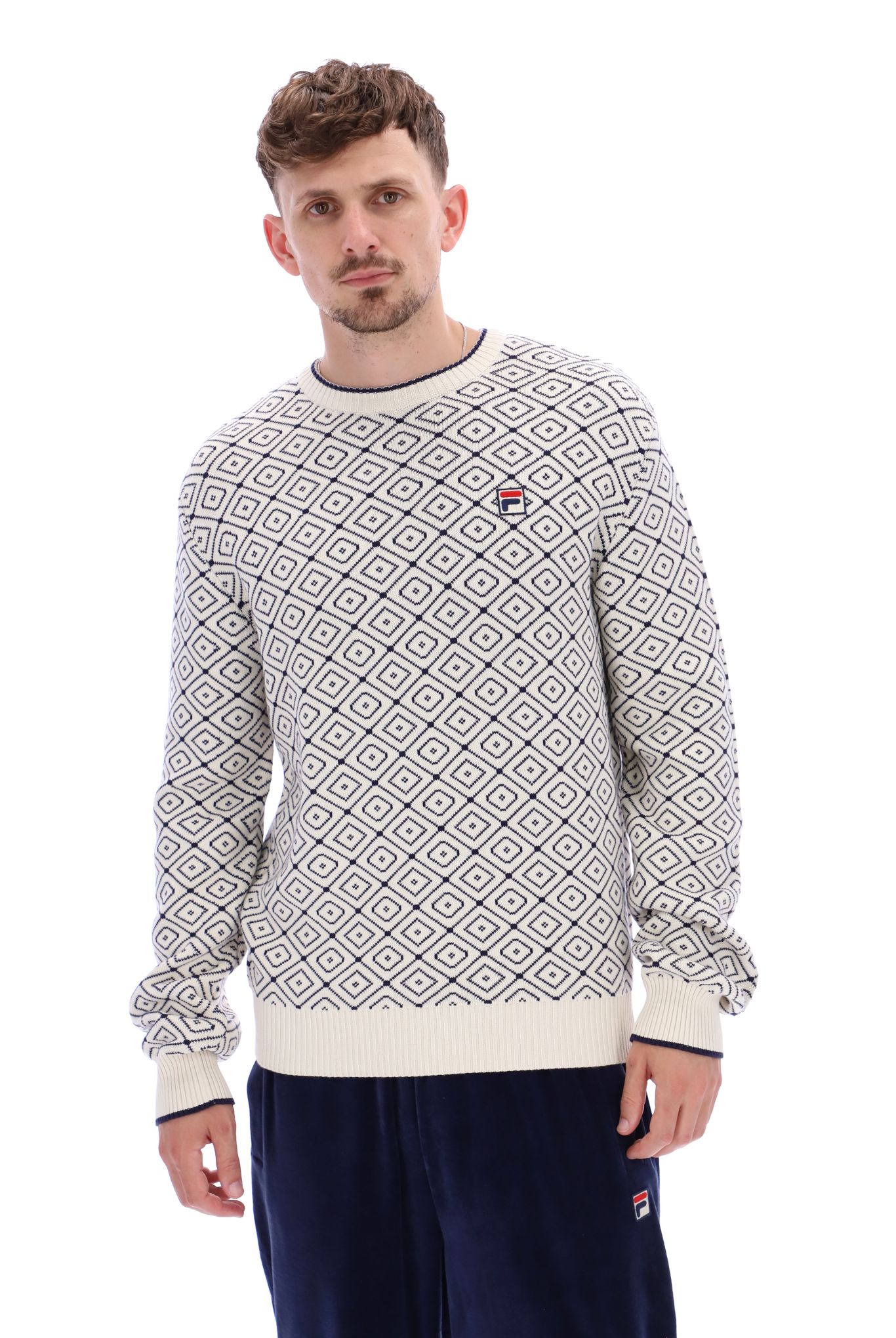 Champion reverse weave aop crew sale