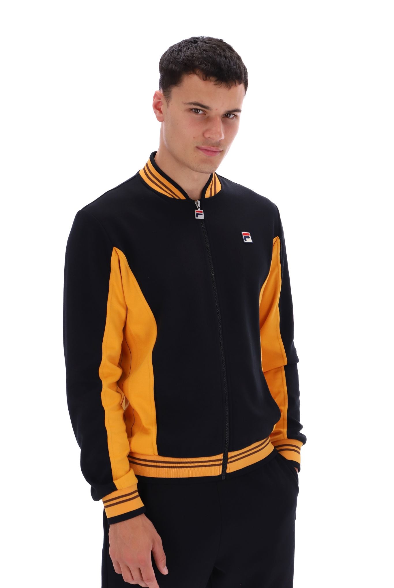 Fila deals windbreaker yellow