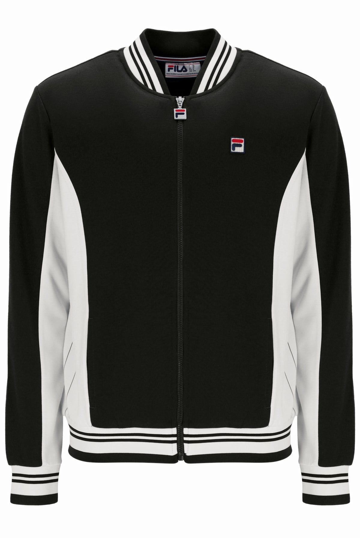 Black Settanta Baseball Track Top