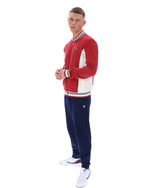 Garnet Settanta Baseball Track Top