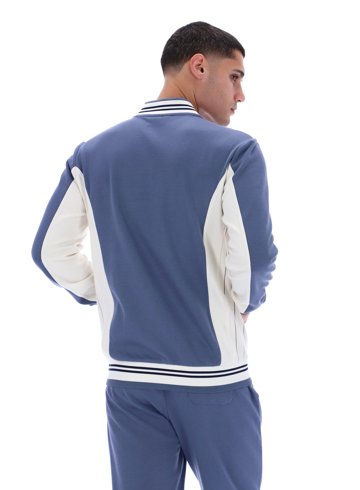 Vintage Indigo Settanta Baseball Track Top